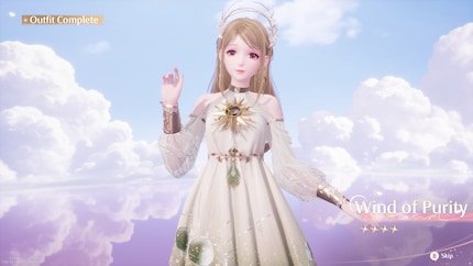 You «purify» your opponents with the Wind of Purity outfit.