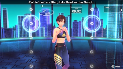 In Fitness Boxing 3, everything looks smoother and tidier – even the menus.