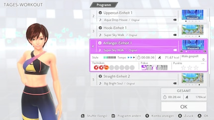You can customise your training sessions manually.