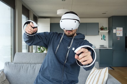 Le PS VR2 nécessite un engagement total du corps.