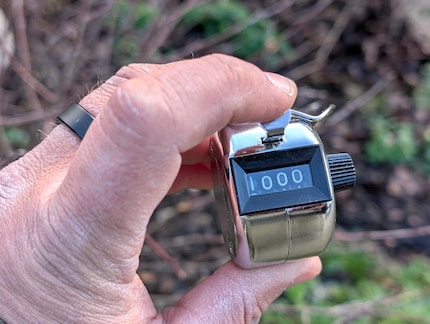 J'ai mesuré les pas avec le clicker et je les ai comparés aux valeurs des gadgets.