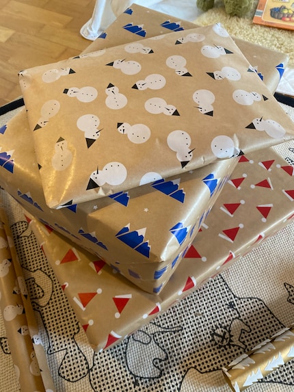 L’année prochaine, je ferai mes paquets cadeaux plus tôt... On peut toujours rêver !