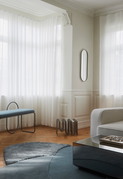 A decorative frame can also add style to your space.