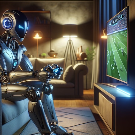 Perhaps AI will be used in robot form at some point – including throwing controllers into your TV when another pass flies wide in EA FC.