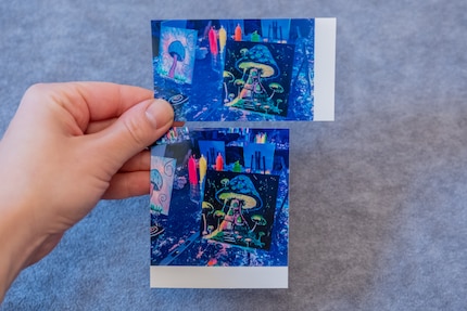 Le résultat est comparable à celui de Polaroid. Kodak imprime juste un peu plus sombre.
