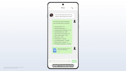 L'IA de Oneplus parcourt vos documents et les résume.