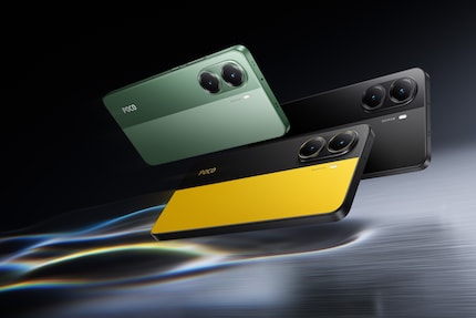 Les variantes de couleurs du Poco X7 Pro.