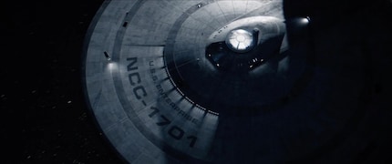 L'USS Enterprise a une forme reconnaissable entre toutes.
