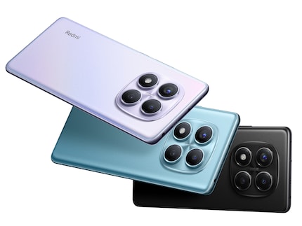Le Redmi Note 14 Pro dans ses trois variantes de couleur.