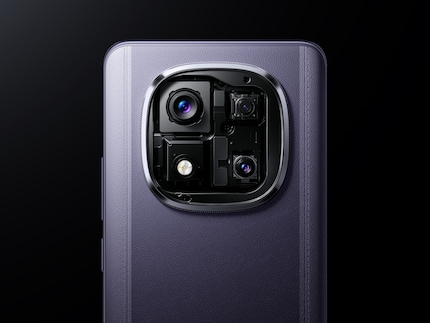 The camera system of the Redmi Note 14 Pro+ 5G without the protective cover.