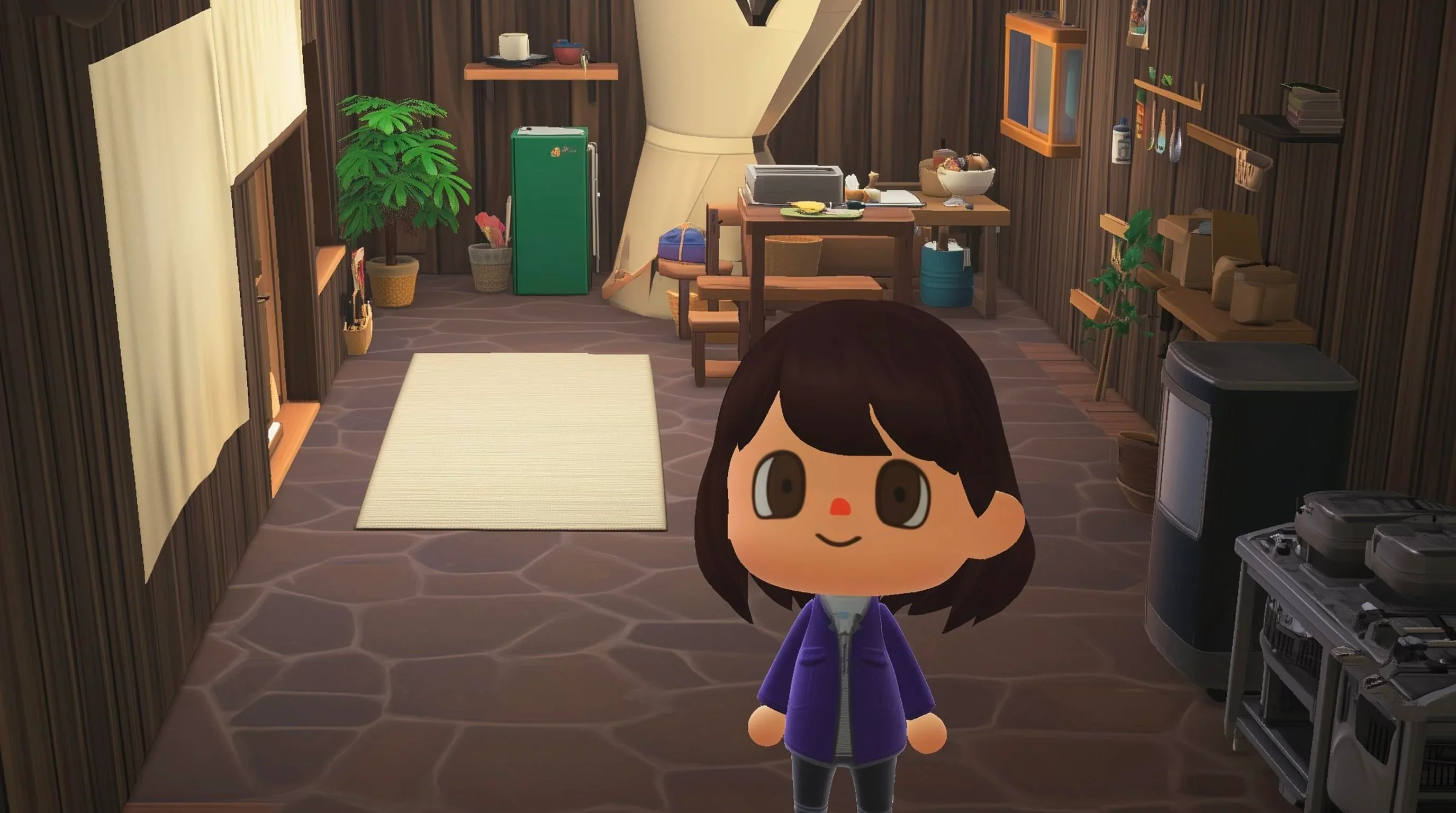 Les personnages et l'environnement de Anime Life Sim ressemblent étrangement à Animal Crossing.