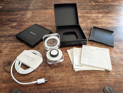L'anneau Galaxy après l'unboxing.