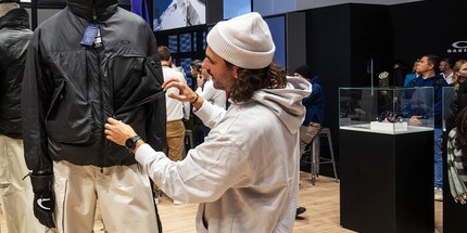 Jan Kopetz, du Dachmarkt d'Oakley à l'ISPO de Munich.