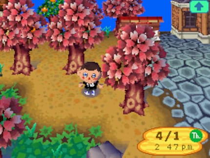 Instant nostalgie avec « Animal Crossing: Wild World » sur la Nintendo DS.