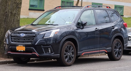 The Subaru Forester performed the best by far.