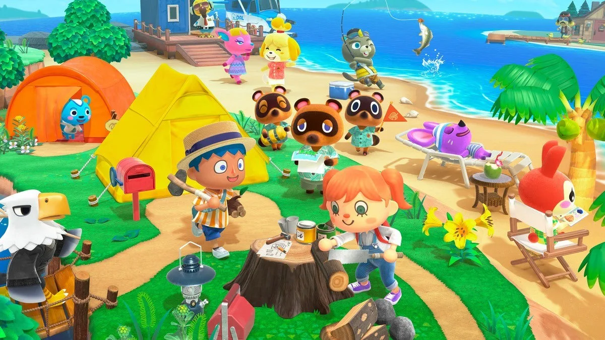 Nintendo has specialised in child-friendly games such as Animal Crossing.