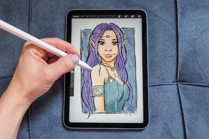 L'iPad Mini comme carnet de croquis numérique à emporter.