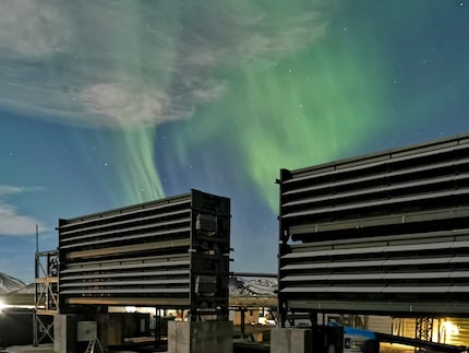 In this plant in Iceland, Climeworks filters carbon dioxide from the air.