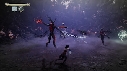The battles take place in small, enclosed arenas.