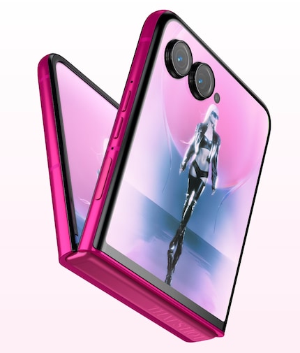 L'appareil haut de gamme en rose chic.
