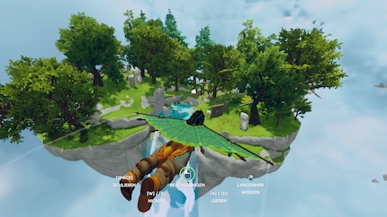 My first little island, where I can now let off steam.