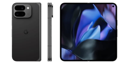 Même fermé, le Google Foldable ressemble pratiquement à n'importe quel autre téléphone.