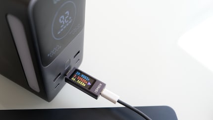 La charge de mon MacBook Air ne génère que peu de stress sur le powerbank de UGreen.
