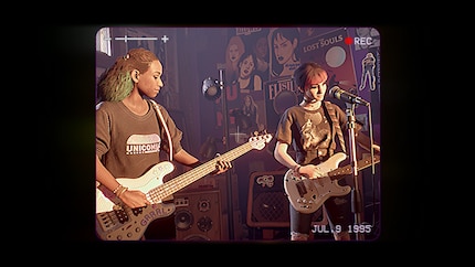 Autumn and Nora play in a band together.