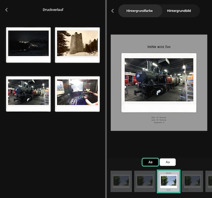 I can also create social media posts from the pictures.