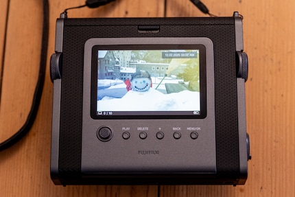 The display’s practical but not particularly bright.