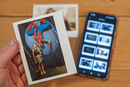 I print out my phone shots using the app with the camera.