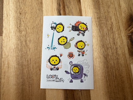 Quelques autocollants pour le fun.