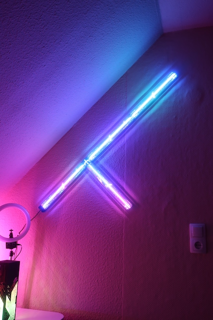 Les rampes de lumière sont inutiles, mais vraiment belles.