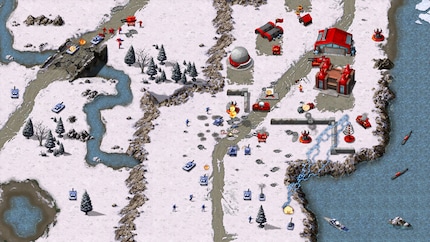Les batailles dans les anciens jeux C&C étaient légendaires.