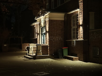 La caméra téléobjectif fournit de bonnes images en mode nuit.