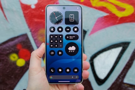 L'écran du Nothing Phone (3a) est agréablement lumineux.