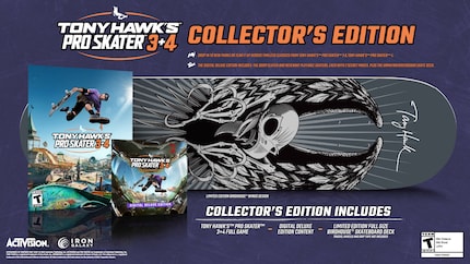 Avec l'édition collector, vous patinez tout de suite vous-même.