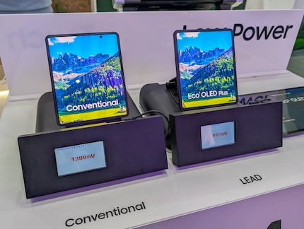 Eco2 OLED : moins d’énergie pour la même luminosité.