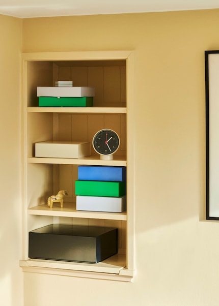 Boxes like these are the ideal solution to combine your love of order with a cool decorative twist.