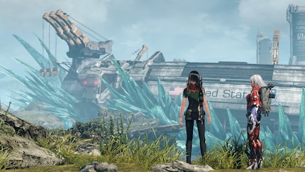 New L.A. est la base des survivants, une ville construite à partir des parties du vaisseau.