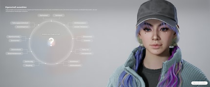 Je m'amuse beaucoup en créant mon personnage. Malgré le glitch. Vous le voyez ? 