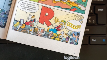 Kids, how time flies! Daniel Gyro Gearloose is now also 72 years old - but as creative as ever.