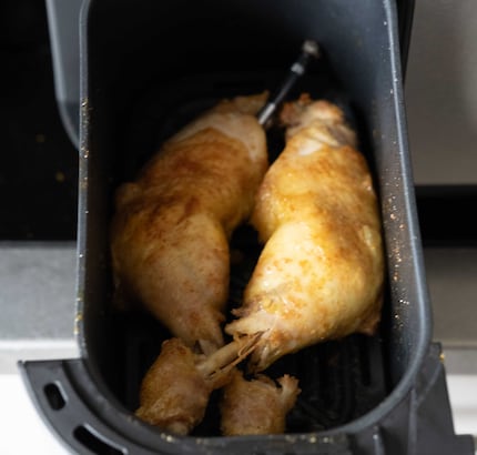 Two drumsticks - more don't fit in the small drawer.