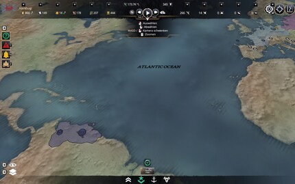 J’ai un adversaire en Amérique du Sud, mais je ne le vois pas beaucoup. Je n’ai pas encore découvert de troisième civilisation.