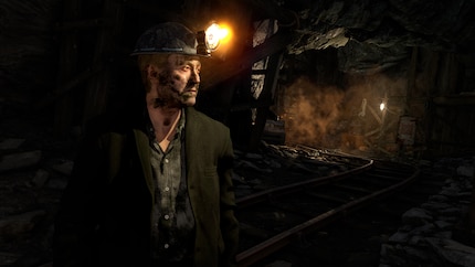 J'ai rencontré ce drôle d'individu dans une mine. Pour une fois, une personne qui ne m'envoie pas faire des courses.