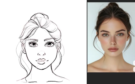 At this stage, the lines can remain sketchy. This immediately adds more energy.