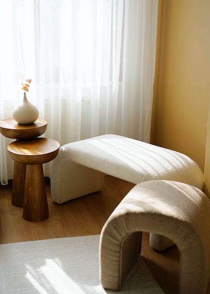 Swivel stools adapt to their surroundings.