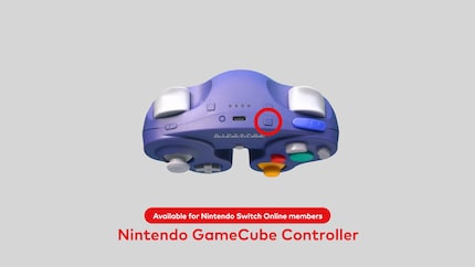 La manette rétro avec le bouton C.