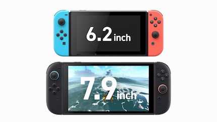 La Switch 2 est beaucoup plus grande que la Switch.