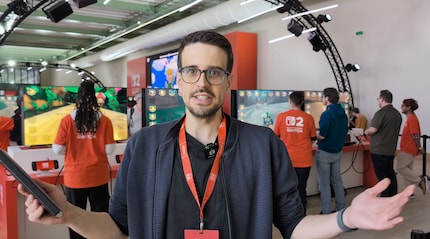 Première tentative dans le hall : il y avait trop de bruit.
